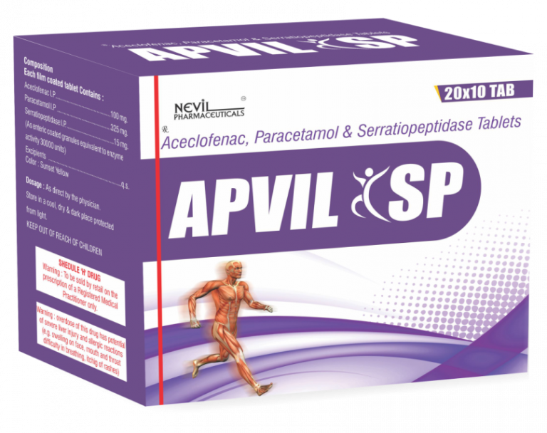 Apvil SP Tablet – Nevil Pharmaceuticals